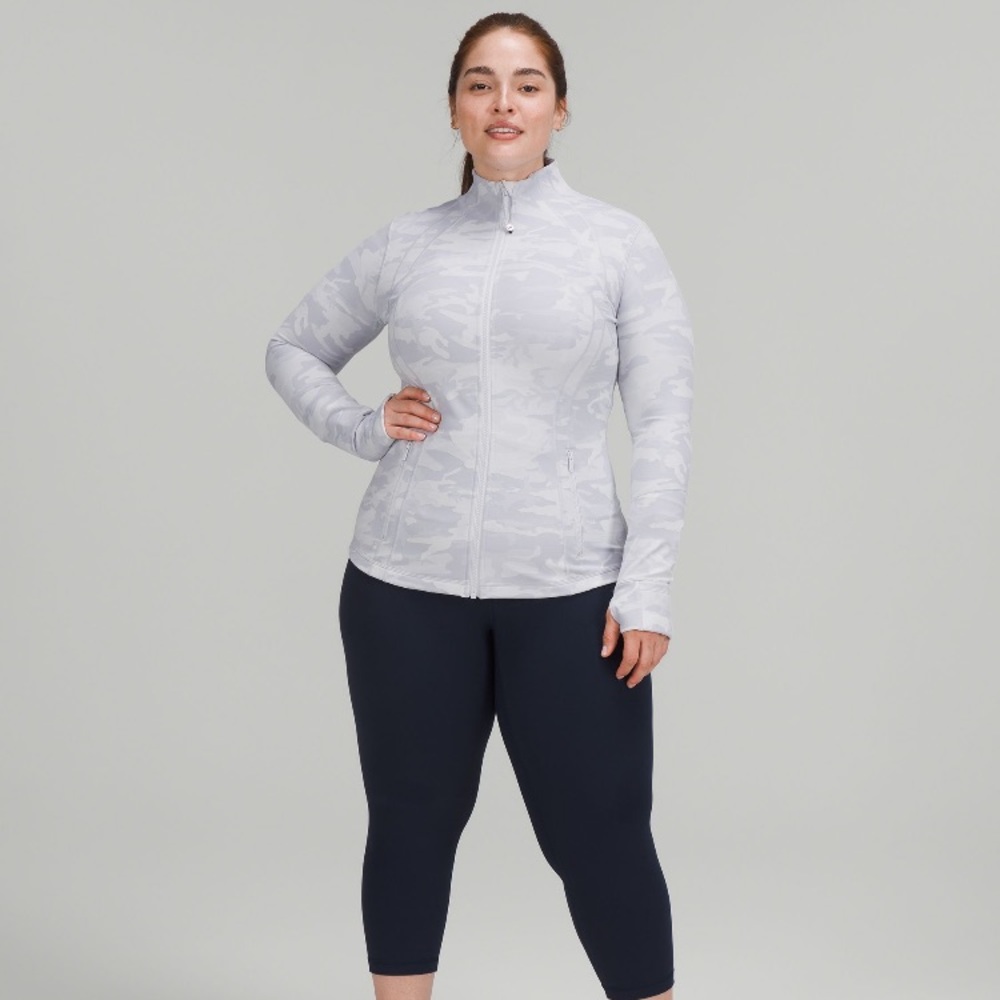 lululemon athletica Gray Camo Jacket